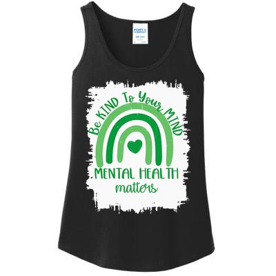 Be Kind To Your Mind,Mental Health Matters, Autism Awareness Ladies Essential Tank