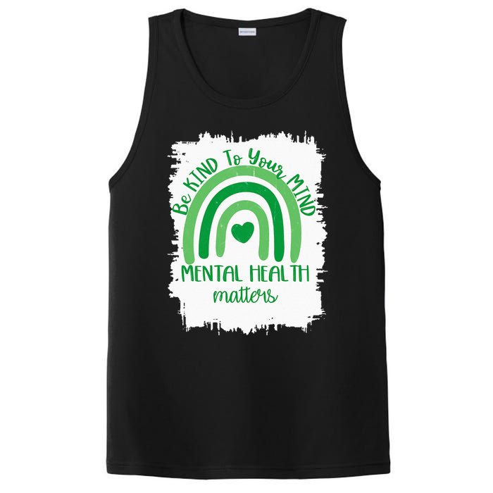 Be Kind To Your Mind,Mental Health Matters, Autism Awareness PosiCharge Competitor Tank