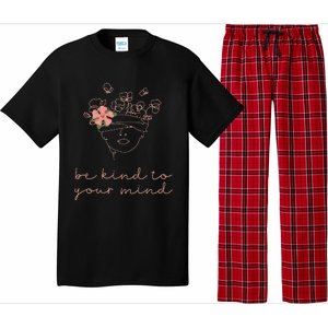 Be Kind To Your Mind Mental Health Matters Awareness Anxiety Pajama Set