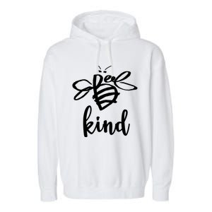 Bee Kind Tees Gift Garment-Dyed Fleece Hoodie