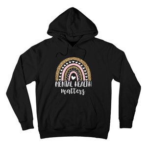 Be Kind To Your Mind Rainbow Mental Health Matters Awareness Hoodie