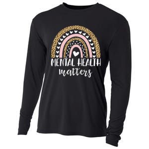 Be Kind To Your Mind Rainbow Mental Health Matters Awareness Cooling Performance Long Sleeve Crew