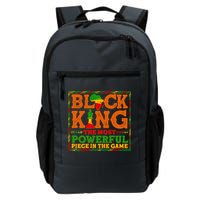 Black King The Most Powerful Piece In The Game Celebrate Black History Backpack