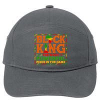 Black King The Most Powerful Piece In The Game Celebrate Black History 7-Panel Snapback Hat