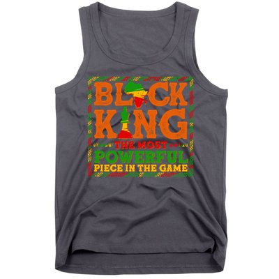 Black King The Most Powerful Piece In The Game Celebrate Black History Tank Top