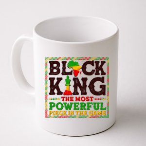 Black King The Most Powerful Piece In The Game Celebrate Black History Coffee Mug