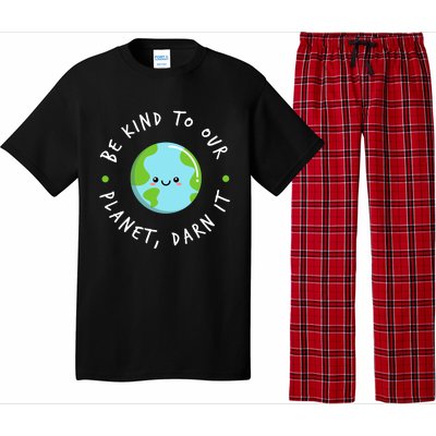 Be Kind To Our Planet Sustainable Cool Gift Pajama Set