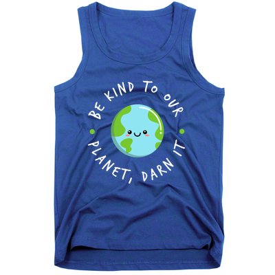 Be Kind To Our Planet Sustainable Cool Gift Tank Top