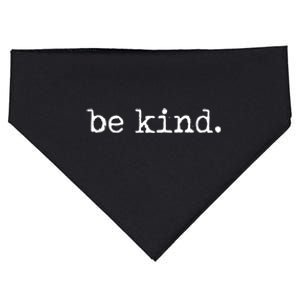 Be Kind Tshirt USA-Made Doggie Bandana