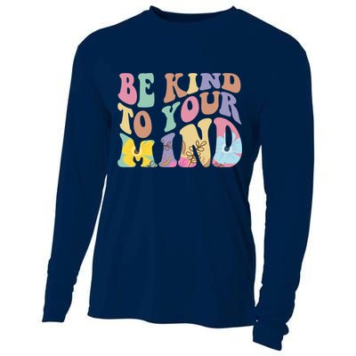 Be Kind To Your Mind Mental Health Cooling Performance Long Sleeve Crew
