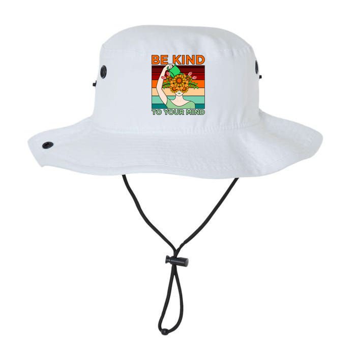 Be Kind To Mind Mental Health Awareness Supporter Graphic Legacy Cool Fit Booney Bucket Hat