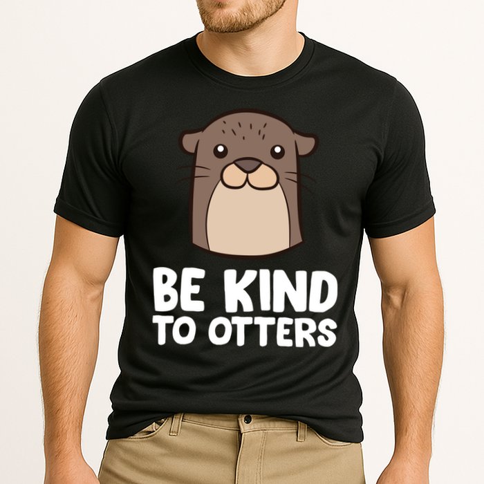 Be Kind To Others Be Kind To Otters Cute Gift Cooling Performance Crew T-Shirt