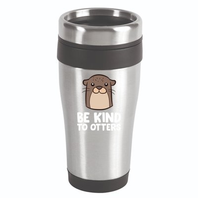 Be Kind To Others Be Kind To Otters Cute Gift 16oz Travel Tumbler