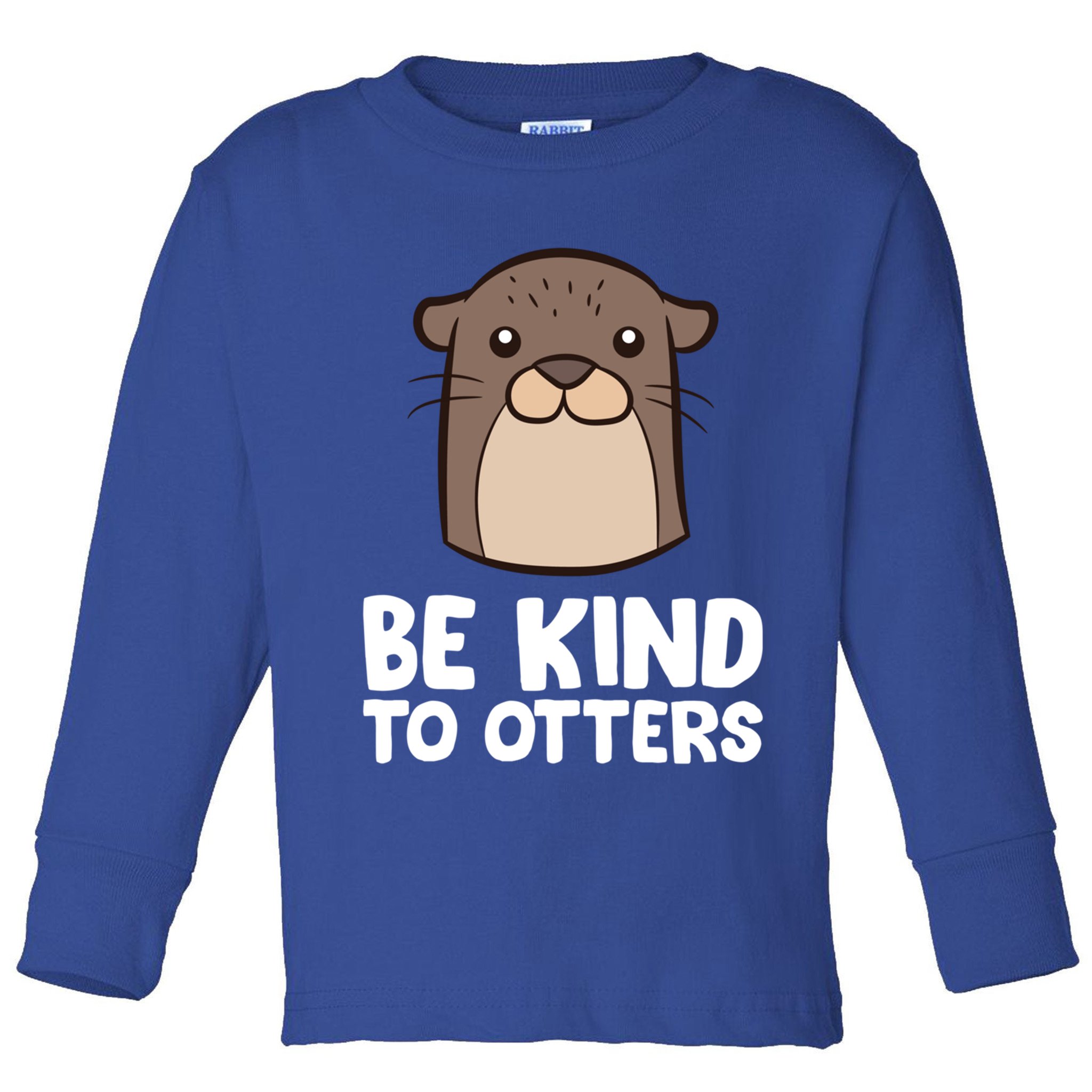 Be Kind To Others Be Kind To Otters Cute Gift Toddler Long Sleeve Shirt
