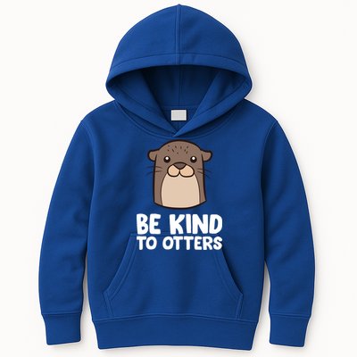 Be Kind To Others Be Kind To Otters Cute Gift Kids Hoodie