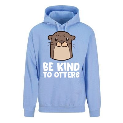 Be Kind To Others Be Kind To Otters Cute Gift Unisex Surf Hoodie