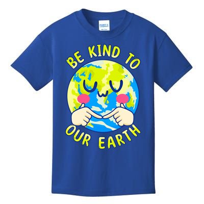 Be Kind To Our Earth Gift Fun Earth Day Planet Environt Cool Gift Kids T-Shirt