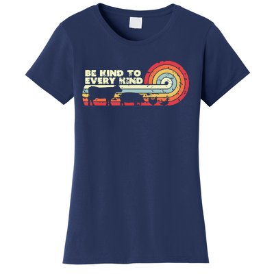 Be Kind To Every Kind Vegan Vegetarian Retro Tee Women's T-Shirt