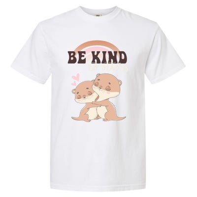 Be Kind To Otters Funny Funny Gift Gift Garment-Dyed Heavyweight T-Shirt