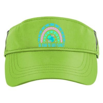 Be Kind To Our Planet Ecology Wildlife Ecosystem Outdoor Cool Gift Adult Drive Performance Visor