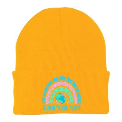 Be Kind To Our Planet Ecology Wildlife Ecosystem Outdoor Cool Gift Knit Cap Winter Beanie