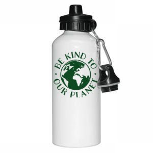 Be Kind To Our Planet Gift Aluminum Water Bottle