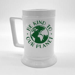 Be Kind To Our Planet Gift Beer Stein