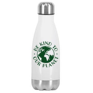 Be Kind To Our Planet Gift Stainless Steel Insulated Water Bottle