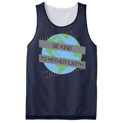 Be Kind To Mother Earth Be Green Mesh Reversible Basketball Jersey Tank