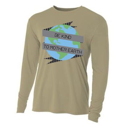 Be Kind To Mother Earth Be Green Cooling Performance Long Sleeve Crew