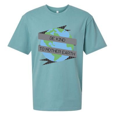 Be Kind To Mother Earth Be Green Sueded Cloud Jersey T-Shirt