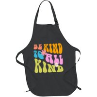Be Kind To All Kind Colorful Retro Quote Apron