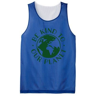 Be Kind To Our Planet Gift Mesh Reversible Basketball Jersey Tank