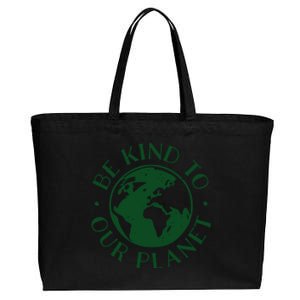 Be Kind To Our Planet Gift Cotton Canvas Jumbo Tote