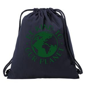 Be Kind To Our Planet Gift Drawstring Bag