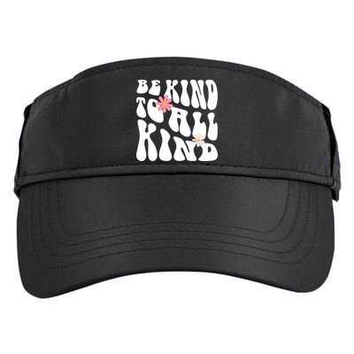 Be Kind To All Kind Retro Quote Adult Drive Performance Visor