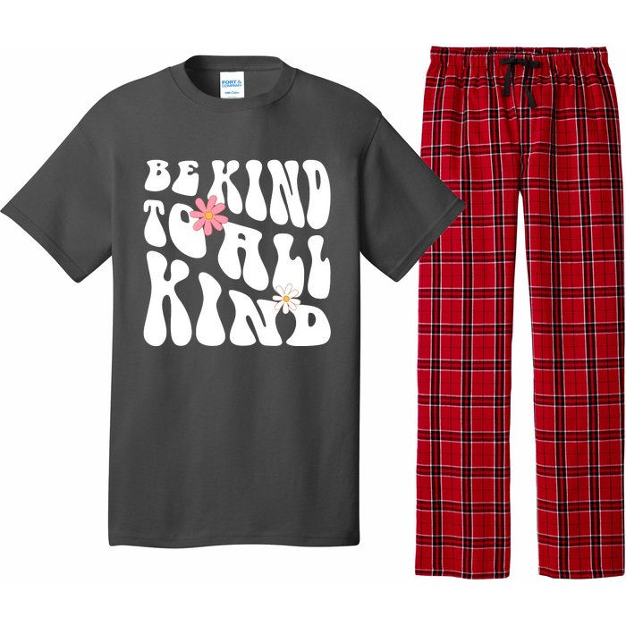 Be Kind To All Kind Retro Quote Pajama Set