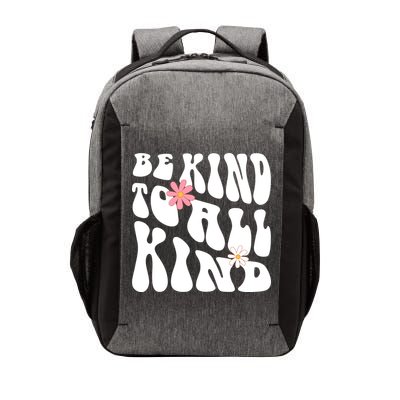 Be Kind To All Kind Retro Quote Vector Backpack