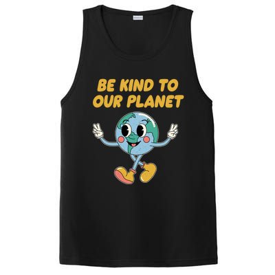 Be Kind To Our Planet Ecology Wildlife Ecosystem Outdoor Cool Gift PosiCharge Competitor Tank