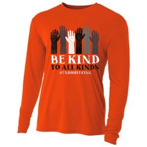 Be Kind To All Kinds Unity Day Kindness Orange Cooling Performance Long Sleeve Crew