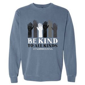 Be Kind To All Kinds Unity Day Kindness Orange Garment-Dyed Sweatshirt