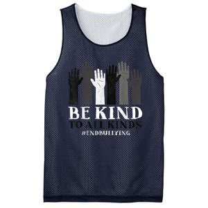 Be Kind To All Kinds Unity Day Kindness Orange Mesh Reversible Basketball Jersey Tank