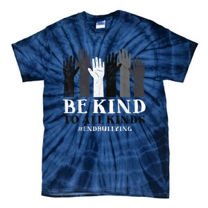 Be Kind To All Kinds Unity Day Kindness Orange Tie-Dye T-Shirt