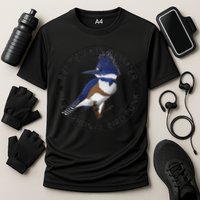 Belted Kingfisher The Original Bird Punk Cooling Performance Crew T-Shirt