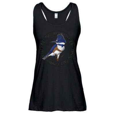 Belted Kingfisher The Original Bird Punk Ladies Essential Flowy Tank