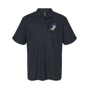 Belted Kingfisher The Original Bird Punk Softstyle Adult Sport Polo