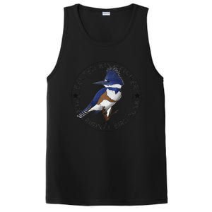 Belted Kingfisher The Original Bird Punk PosiCharge Competitor Tank