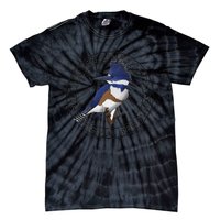 Belted Kingfisher The Original Bird Punk Tie-Dye T-Shirt