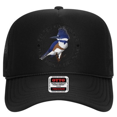 Belted Kingfisher The Original Bird Punk Hat
