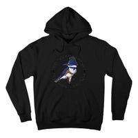 Belted Kingfisher The Original Bird Punk Tall Hoodie